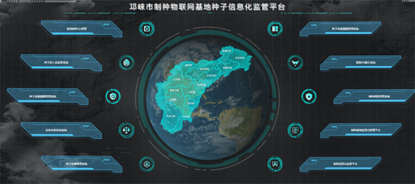 邛崃造种物联网基地种子信息化监管平台（麻将胡了技术支持建设）