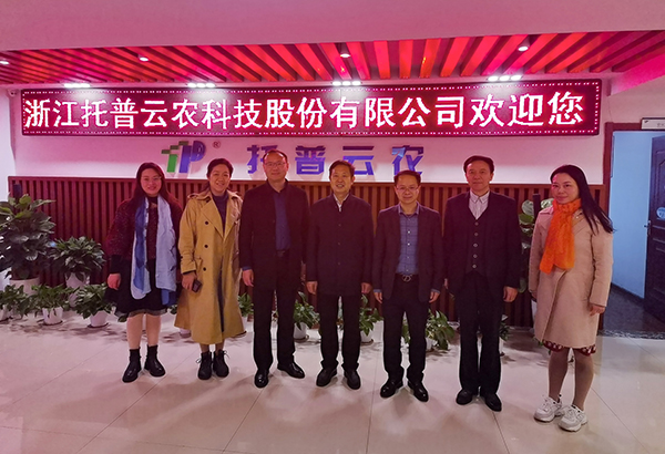 湖北省农业村落厅一级巡视员李顺清一行赴麻将胡了调查互换